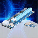 PCI-e to Dual USB 3.0 Converter Card and Dual PCI-e Slot 6Pin Adapter Card