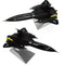 1/144 American Airplane Military SR-71 Blackbird Fighter Aircraft Home Decor