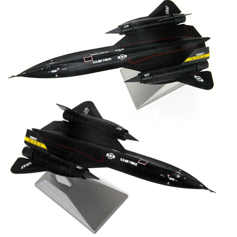 1/144 American Airplane Military SR-71 Blackbird Fighter Aircraft Home Decor