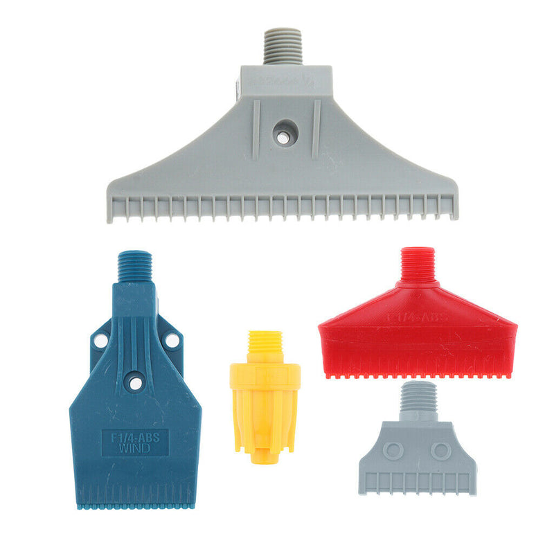 1/4 BSPT ABS Wind Jet Drying Cooling Washing Wind Compressed Air Jet Nozzles,