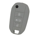 Car Key Protive Cover Holder for BUICK Flip Folding Remote Key Fob Gray