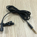 Portable Lavalier Microphone 3.5mm Lapel Clip-on Mic for DSLR Camera Smartp Top