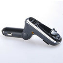 Wireless Bluetooth FM Transmitter Hands-free Car Kit Dual USB Car Charger R