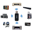 USB Bluetooth Music Stereo Wireless Audio Receiver Adapter for Home Car Speaker