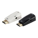 1080P HDMI Male to VGA Female Adapter Video Converter 3.5mm Audio Output Ca