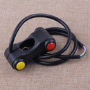 Headlight 3 Push Buttons Switch Motorcycle ATV 12V 7/8" 22mm Handlebar Engine