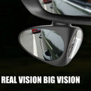 New Vehicle Black Car Blind Spot Front Rear Side View Right Double Mirror Angle