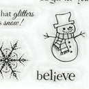Christmas Transparent Silicone Clear Stamp Scrapbook Embossing Album Decor ME