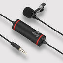 Lavalier Microphone Lapel Condenser Mic Omnidirectional Noise Canceling for