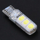 10pcs T10 SMD5050 LED Waterproof Car Wedge Lights Auto White Light Bulbs