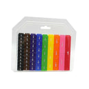 51pcs Rainbow Colour Fraction Cubes Math Early Learning Number Teaching