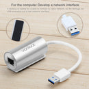 Aluminum USB 3.0 to RJ45 Gigabit Ethernet LAN Adapter 1000Mbps for PC