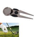 Golf Club Ball Repair Detachable Sports Putting Green Fork Lawn Divot Tools Gift