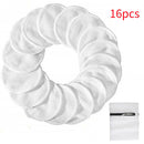 16pcs Reusable Makeup Remover Face Cleansing Pad Bamboo Cotton Pads Eco-friendly