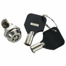 12mm Threaded Keyed Quarter Turn Cam Lock for Drawer Box Locker