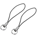 Lot of 100 Pieces Portable Lanyard in Nylon for Telephone Tether Cord of Ph T4X8