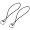 Lot of 100 Pieces Portable Lanyard in Nylon for Telephone Tether Cord of Ph T4X8