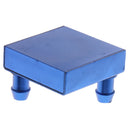 Aluminum Water Cooling Block CPU Graphics Heat Sink 40 x 40mm Radiators Up
