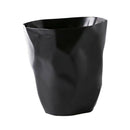 Mini Wastebasket Desktop Ashtray Waste Paper Container Bathroom Black