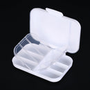 1pc portable makeup container jewelry pill case plastic storage box pill box Cy