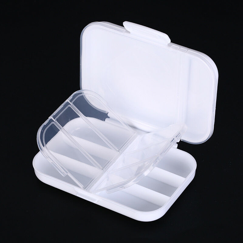 1pc portable makeup container jewelry pill case plastic storage box pill box Cy