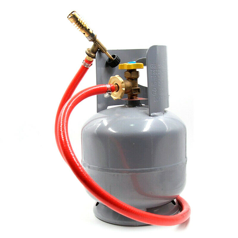 Mapp Gas Plumbing Turbo Torch With Hose Solder Propane Welding KitB Hn