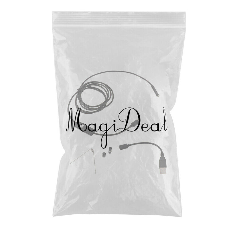 7mm 6 LED Android PC Waterproof Inspection Borescope Camera 3.5M