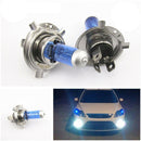 2x Super White H4 100W 9003 Bi-Xenon HID High Low Beam Headlight Bulb 6000K NEW