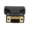 3 RCA RGB Female To HD 15-Pin VGA Style Component Video Jack Adapter (PVC)