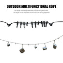 5m Outdoor Camping Multipurpose Anti-skid Awning Hanging Rope Clothes Line