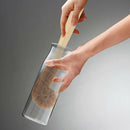 Plant Based Cleaning Brush Set 4 Piece, Beech Wood and Coconut Bristle Wood C9D6