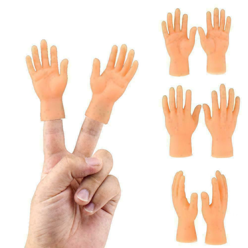 Novelty Funny Set Of Two Finger Hand Finger Puppets H7T5 X7P9