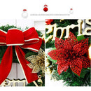 Xmas Ornament DIY Garlands String Wreath with Bell Holiday Home Party Decor