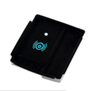 Black Wireless Qi Armrest Organizer Console Storage Box Case For Tesla Mode