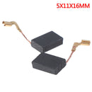 2Pcs New 5X11X16MM Motor Electric Carbon Brushes for Makita 9 JR