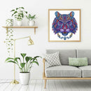 5D DIY Special Shaped Diamond Painting Lion Head Cross Stitch Mosaic Kits