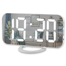 Digital Alarm Clock,6 Inch Large Led Display With Dual Usb Charger Ports Au H4P6