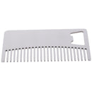 Portable Stainless Steel Beard Mustache Hair Beard Care Comb With Bottle Open 3C