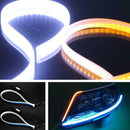 45CM LED Car DRL Daytime Running Lamp Strip Light Flexible Soft Tube NEW