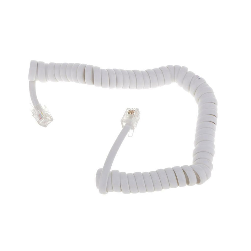 New Male RJ11 Telephone Extension Connector Cable Cord