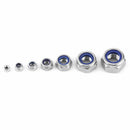 165pcs Stainless Steel Nylon Insert Locknut Assortment Kit M3 M4 M5 M6 M8 M10M12