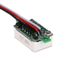 2pcs DC 0-100V LED 3-Digital Display Voltage Voltmeter Panel Meter (Blue)