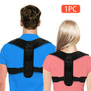 Men Women Upper Back Posture Corrector Multifunction Adjustable Strap One Size