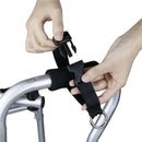 2x Round Strong Handy Hooks Clips Hanger for Walker Rollator Shopping Cart