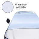 Universal Car Windshield Snow Cover, 81 x 59 Inch Windshield Frost Cover wi