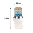 2x T20 3157 Strobe Flash LED Bulbs for Car Brake Turn Signal Light (Red) A