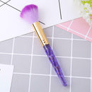 Diamond Makeup Brush Women Beauty Blush Brush Cosmetic Tool (Purple) A