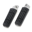 1 Pair Rear Footpegs Rest Pegs Mini Pedals Fit for Yamaha FJR 1300 FZ1 FZ6 FZ400