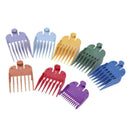 8pcs/Set Cutting Hair Clipper Premium Guides Combs Universal Color Metal E8M2
