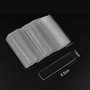 50Pcs/Set False Nails Tips Display Stand Rectangle Gel Glitter Polish Pract I4C2